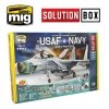 AMMO of Mig Jimenez 7709 USAF NAVY GREY FIGHTERS SOLUTION BOX